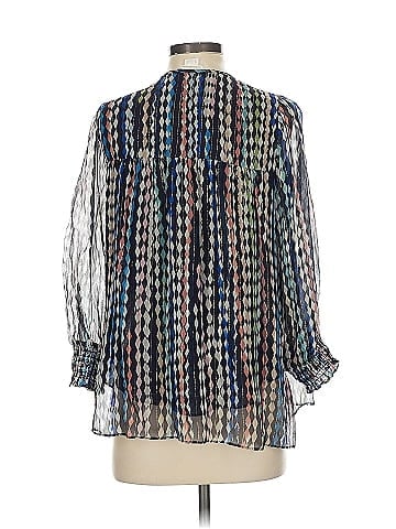 Shoshanna 3/4 Sleeve Silk Top (view 2)