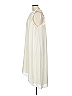 Halston Heritage 100% Polyester Solid Ivory Casual Dress Size 12 - photo 5