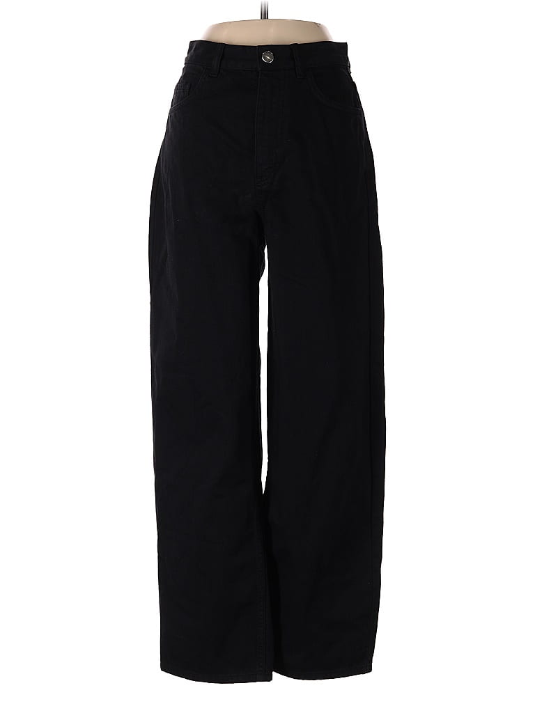 Stockholm Atelier X Other Stories 100% Baumwolle Black Jeans Size 2 - photo 1
