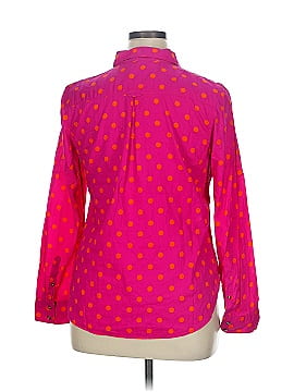 jcpenney polka dot blouse