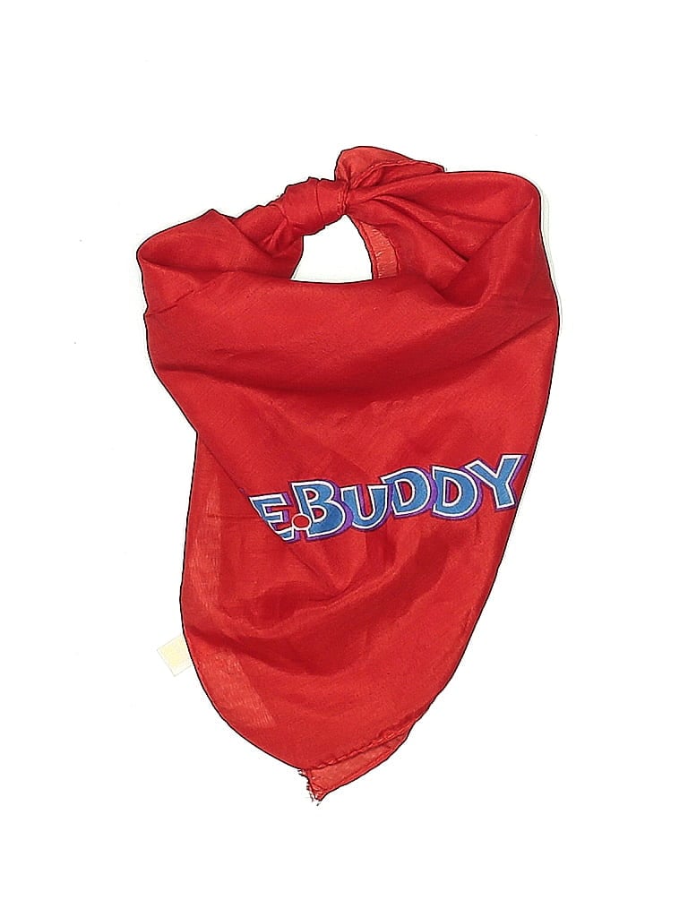 Pre-owned Assorted Brands Scarf In Red