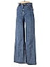 Pull&Bear Chevron-herringbone Blue Jeans Size 2 - photo 1