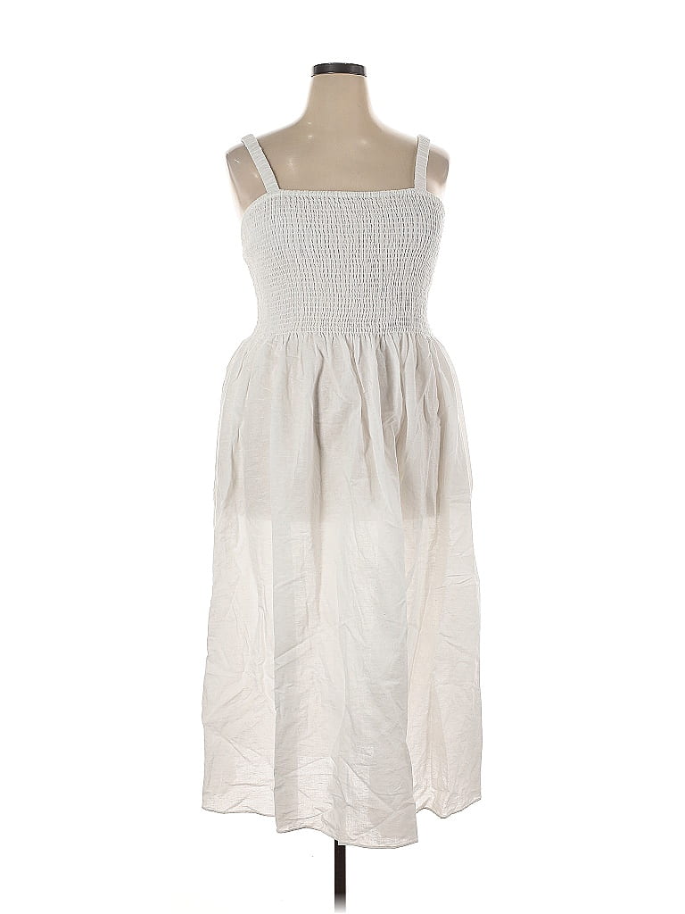 J.Crew Ivory Casual Dress Size 2X - photo 1
