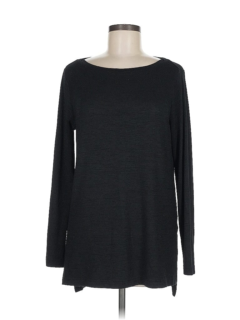 Pre-owned Banana Republic Pullover Sweater In Black