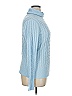 New York & Company 100% Acrylic Blue Turtleneck Sweater Size XL - photo 4
