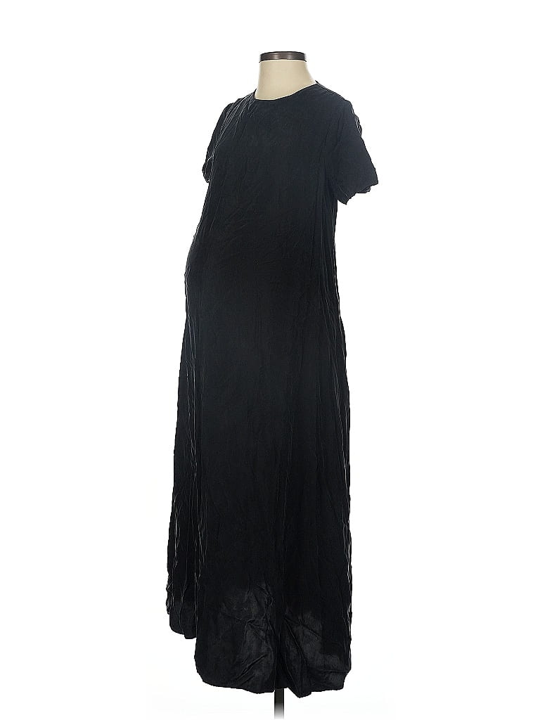 Hatch 100% Cupro Black Casual Dress Size XS - photo 1