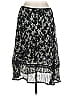 Guess Jeans 100% Polyester Paisley Black Casual Skirt Size L - photo 1