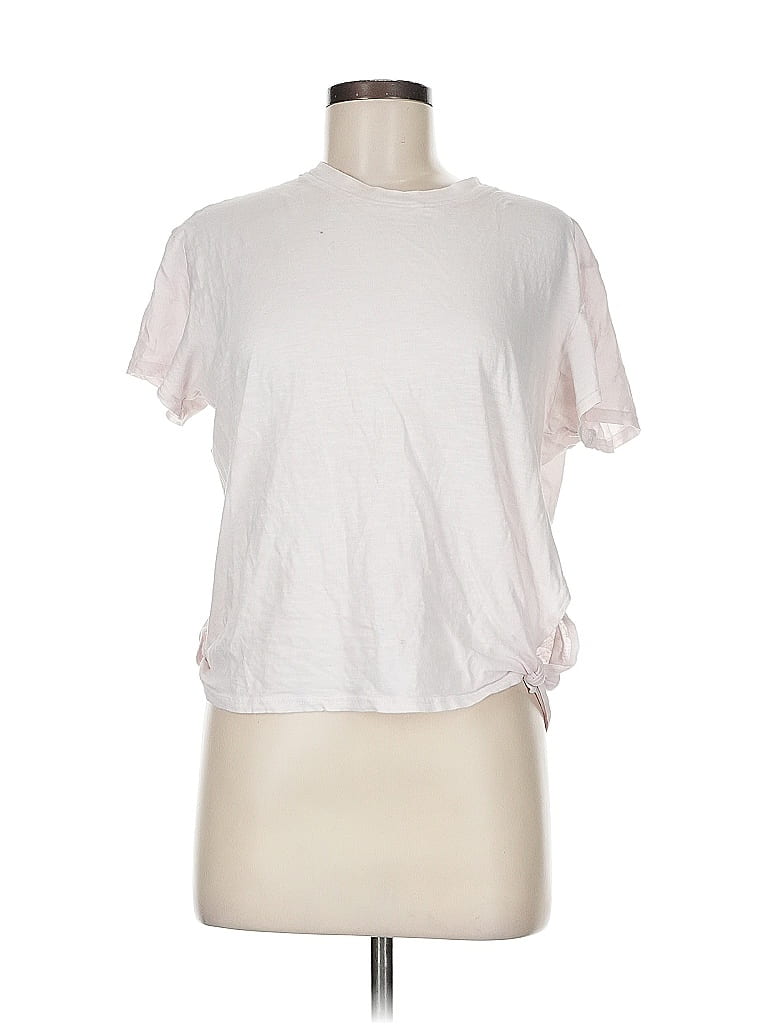 Pact White Short Sleeve T-Shirt Size M - photo 1