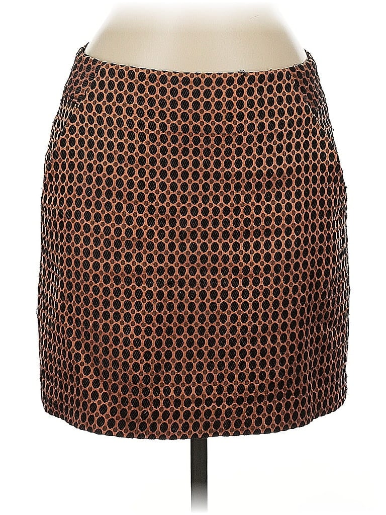 Pre-owned Ann Taylor Loft Casual Skirt In Brown