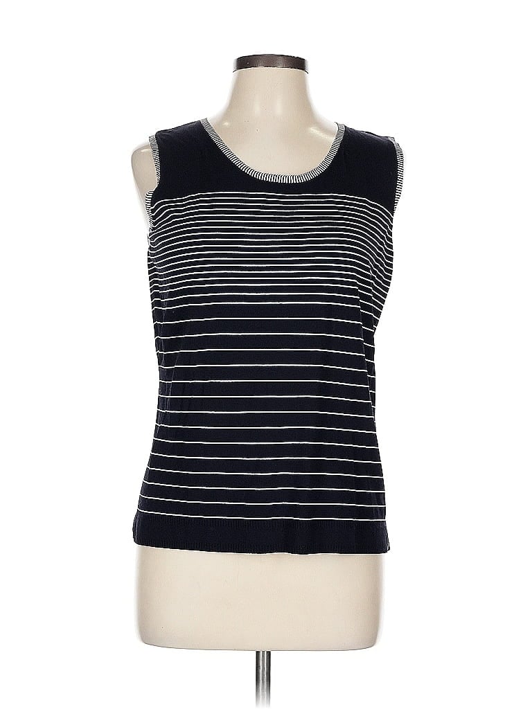 Pre-owned Basler Sleeveless T-shirt In Black