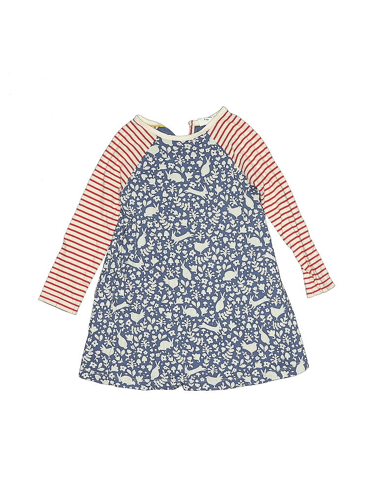 Mini Boden 100% Cotton Blue Dress Size 3 - photo 1