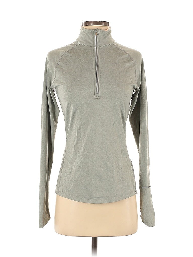 Pre-owned Nike Long Sleeve T-shirt In Gray