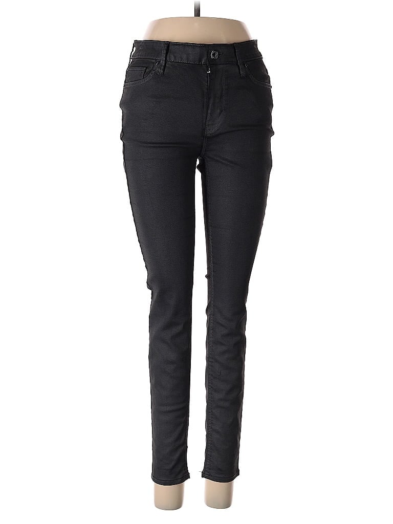 Pre-owned White House Black Market Jeans In Black