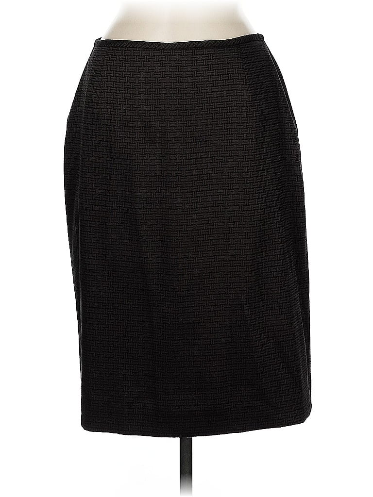 Pre-owned Tahari By Asl Formal Skirt In Black