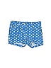 Mini Boden Polka Dots Blue Denim Shorts Size 12 (big kids) - photo 1