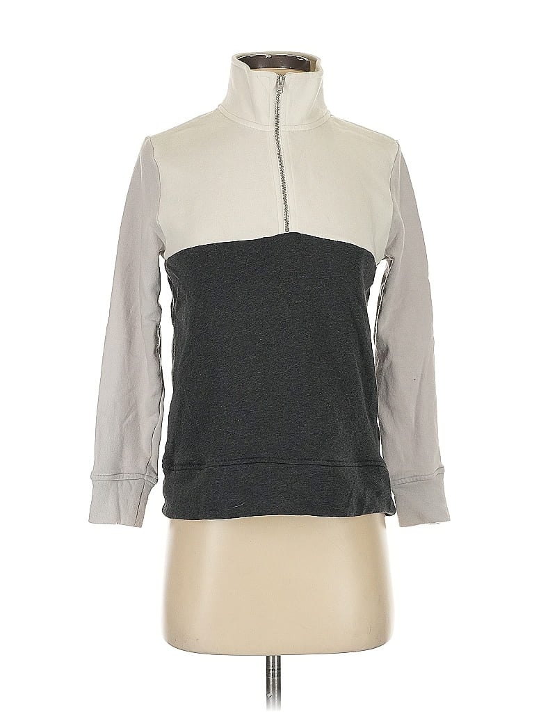 Pre-owned J.crew Factory Store Sweatshirt In Gray