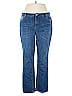 Cj Banks 100% Polyester Blue Jeans Size 16 - photo 1