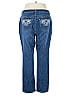 Cj Banks 100% Polyester Blue Jeans Size 16 - photo 2