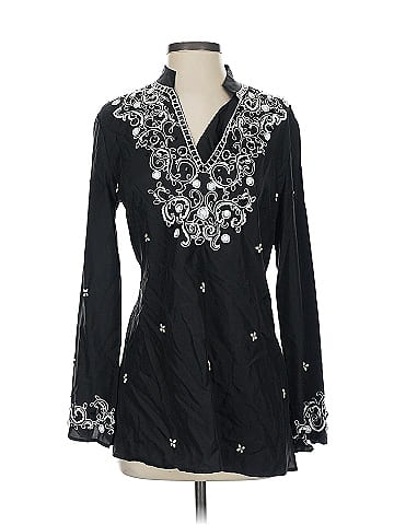 Lafayette 148 New York Long Sleeve Blouse (view 1)
