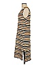 Massimo Dutti Stripes Tan Casual Dress Size S - photo 5