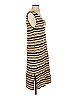 Massimo Dutti Stripes Tan Casual Dress Size S - photo 4