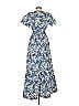 Anthropologie 100% Cotton Paisley Blue Casual Dress Size XXS - photo 2