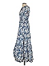 Anthropologie 100% Cotton Paisley Blue Casual Dress Size XXS - photo 5