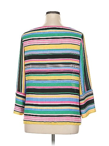 Counterparts 3/4 Sleeve Blouse (view 2)