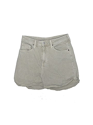 &Denim by H&M Khaki Shorts (view 1)
