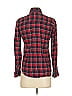 Hollister Plaid Red Long Sleeve Button-Down Shirt Size XS - photo 2