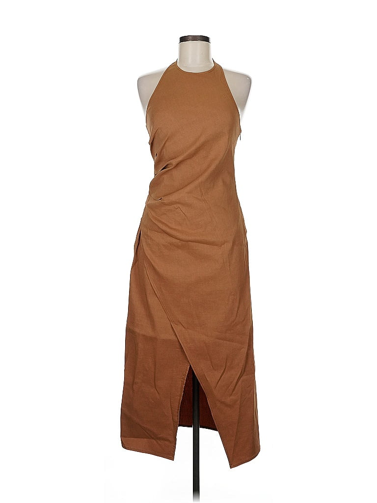 A.L.C. Brown Casual Dress Size 6 - photo 1