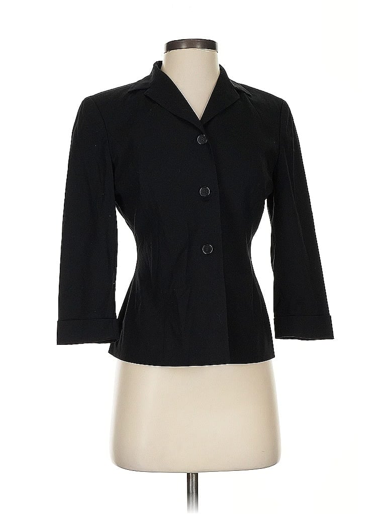Pre-owned Ann Taylor Blazer Jacket In Black