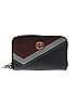 Tory Burch Black Blue Leather Wristlet One size - photo 1