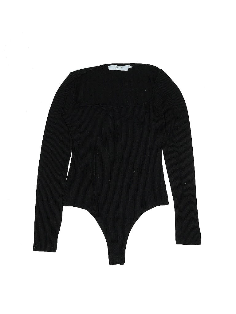 Pre-owned Astr Bodysuit In Black
