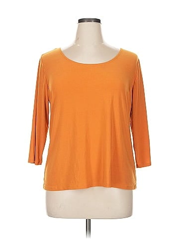 Effortless Style by citiknits 3/4 Sleeve Top (view 1)