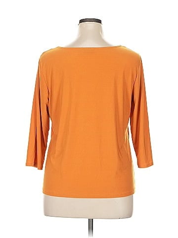 Effortless Style by citiknits 3/4 Sleeve Top (view 2)