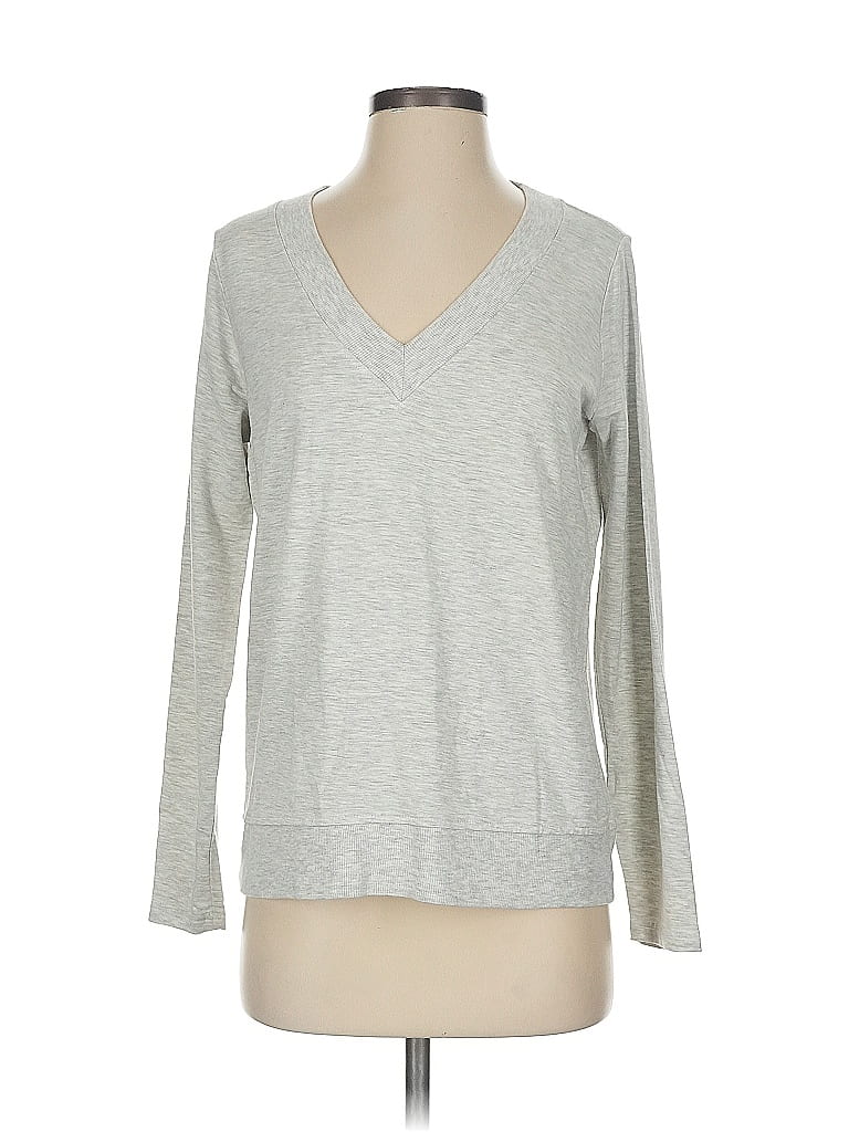 Pre-owned Banana Republic Pullover Sweater In Gray