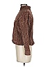 Pink Rose 100% Polyester Tweed Brown Pullover Sweater Size M - photo 5