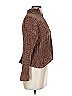 Pink Rose 100% Polyester Tweed Brown Pullover Sweater Size M - photo 4