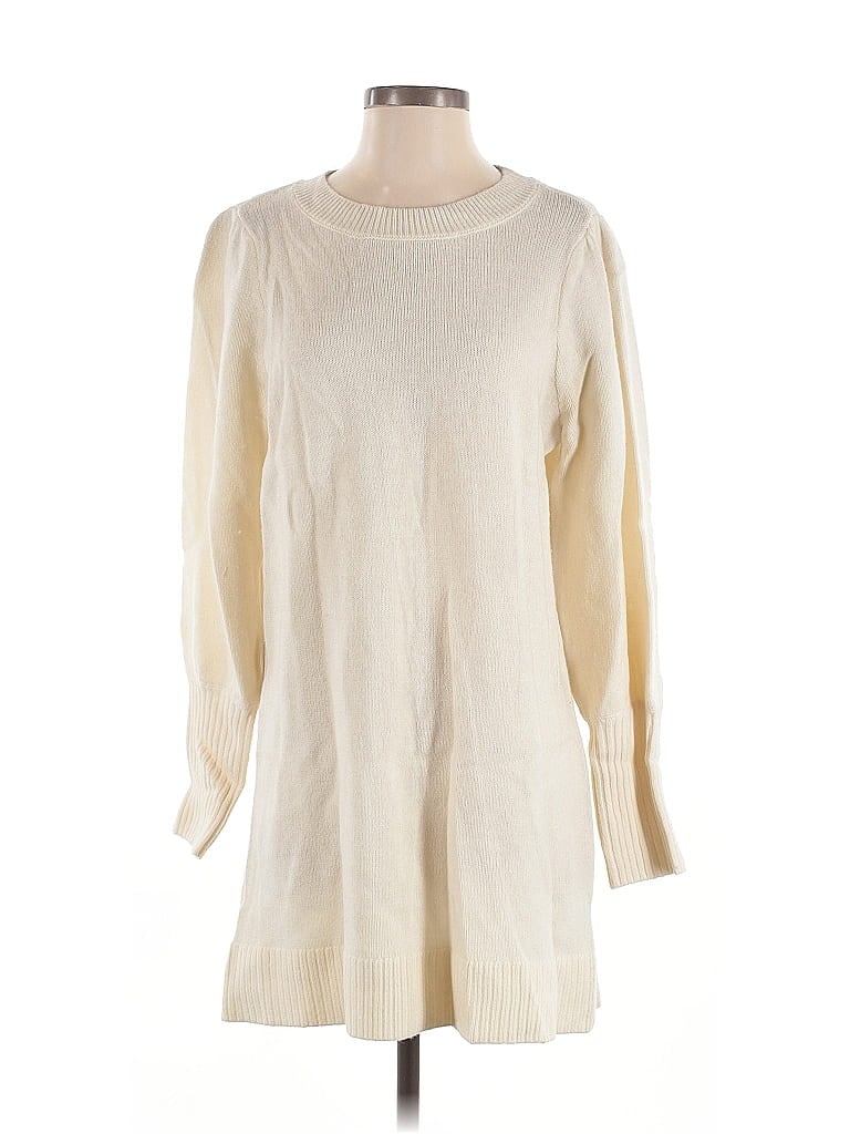 Hill House 100% Merino Ivory Wool Dress Size XS - photo 1