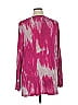 LOGO by Lori Goldstein Pink Long Sleeve T-Shirt Size 1X - photo 2