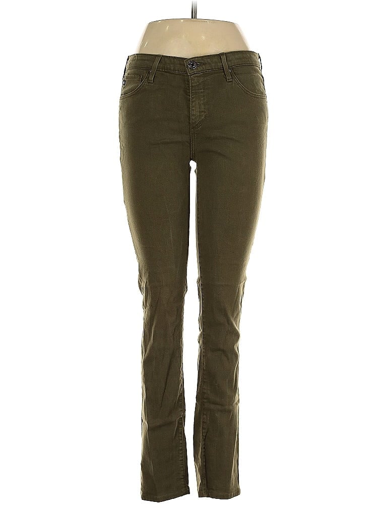 Pre-owned Adriano Goldschmied Casual Pants In Green