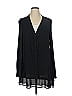 LOGO by Lori Goldstein Black Cardigan Size XL - photo 1