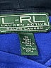 L-RL Lauren Active Ralph Lauren 100% Cotton Blue Pullover Hoodie Size XL - photo 6