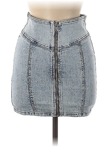Carmar Denim Skirt (view 1)