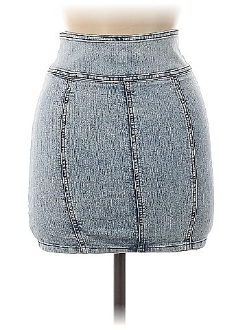 Carmar Denim Skirt (view 2)