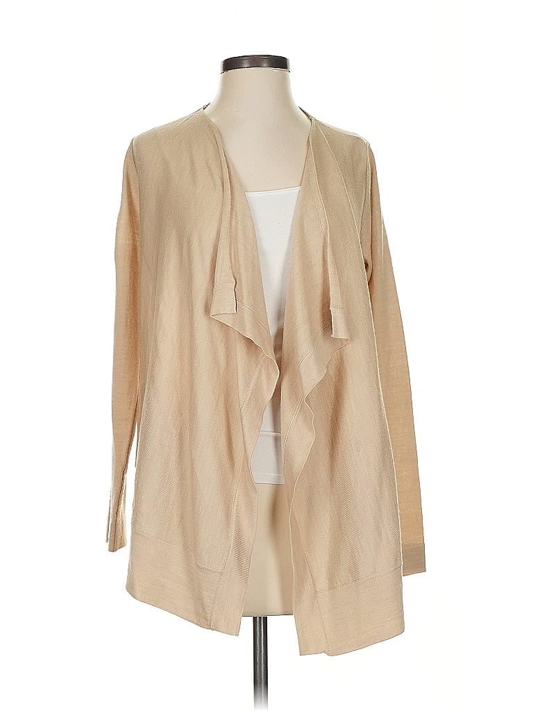 Pre-owned Ann Taylor Loft Cardigan Sweater In Brown