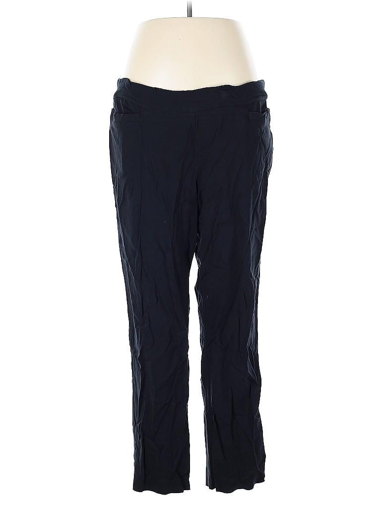 Pre-owned Dana Buchman Track Pants In Blue