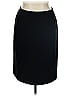 Le Suit 100% Polyester Solid Black Formal Skirt Size 14 (petite) - photo 1