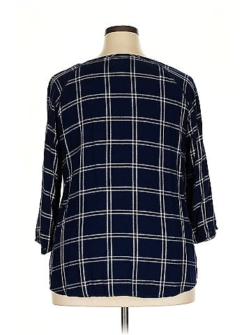 G.H. Bass & Co. 3/4 Sleeve Blouse (view 2)